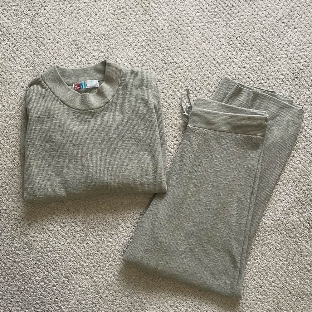 Free People Malibu Solid Pant Surf Set